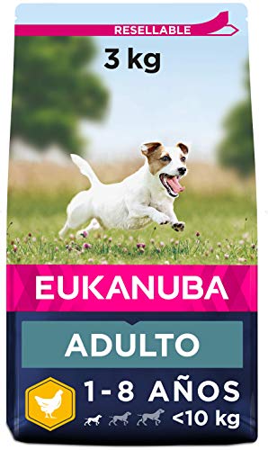 Eukanuba Alimento fresco para perros con pollo para razas pequeñas, alimento...