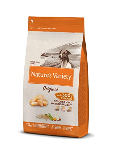 Nature's Variety Original, Pienso para Perros Adultos Pequeños con Pollo...