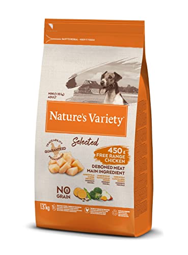 Nature's Variety Selected, Pienso para Perros Adultos Pequeños, Sin cereales,...