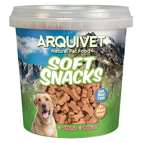 Arquivet Soft Snacks de salmón para perro - Snacks naturales en forma de...