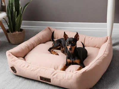 material camas para perros pinscher